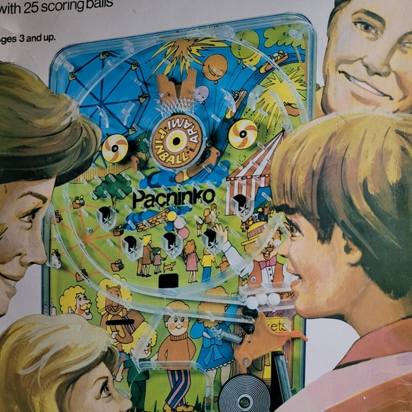 Vintage Pachinko Pinball Machine Game - Table Top, Board Games, Gift - Picture 8 of 10